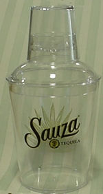 acrylic drink shaker, pad printing example