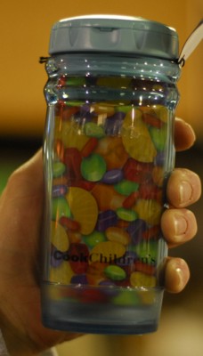 hurricane glass, pad printed example